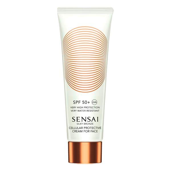 SENSAI SILKY BRONZE Cellular Protective Cream For Face SPF 50+, 50 ml - 1