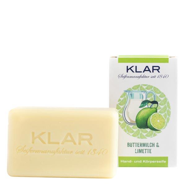 KLAR Buttermilch- & Limettenseife 100 g - 1