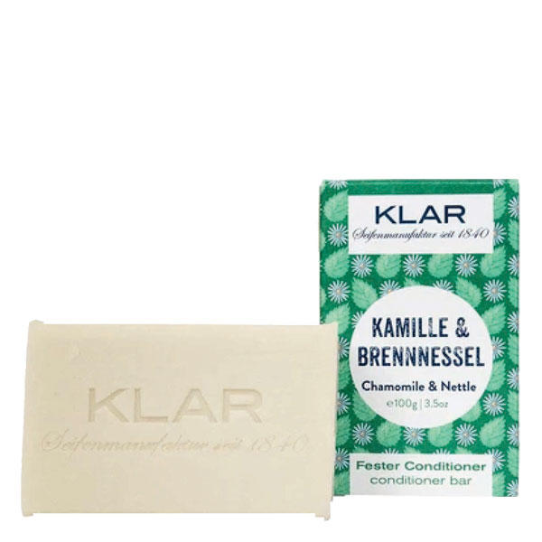 KLAR Fester Conditioner Kamille & Brennnessel 100 g - 1