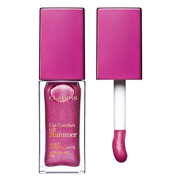 CLARINS Lip Comfort Oil Shimmer 03 Funky Raspberry 7 ml - 1