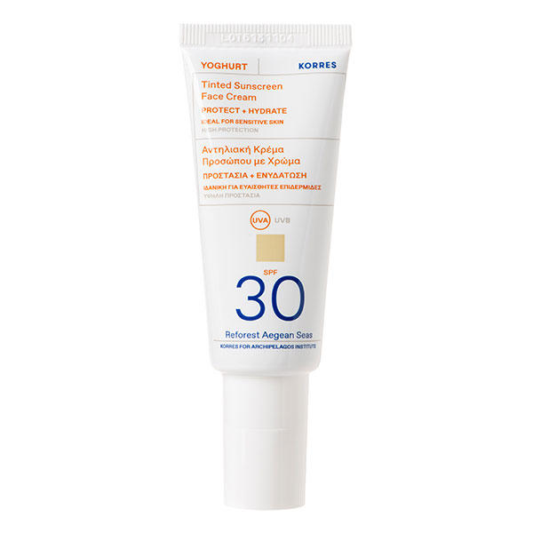 KORRES Yoghurt Getöntes Sonnencreme-Gel für das Gesicht SPF 30 40 ml - 1