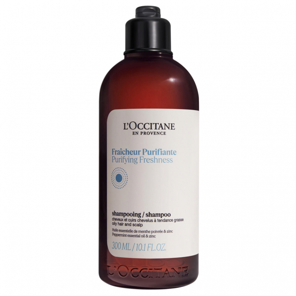 L'Occitane Aromachologie Pure Freshness Shampoo 300 ml - 1