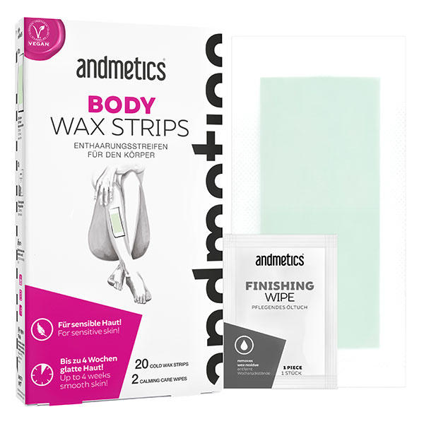 andmetics Body wax strips  - 1