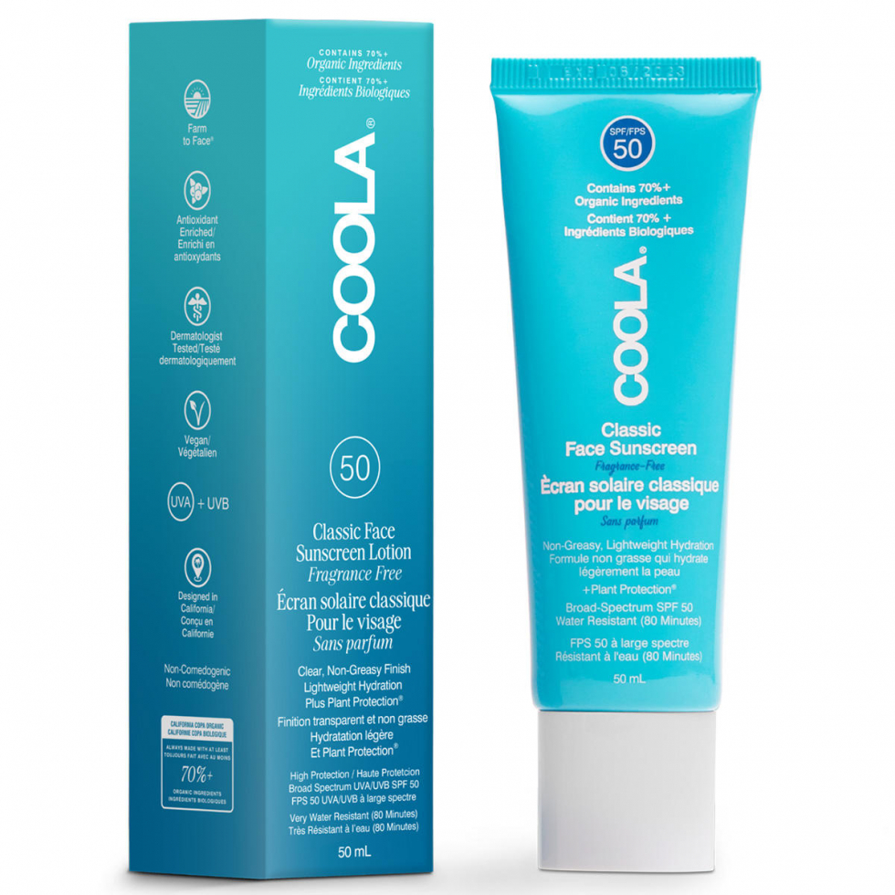 Coola Classic SPF 50 Face Lotion Fragrance-Free 50 ml - 1