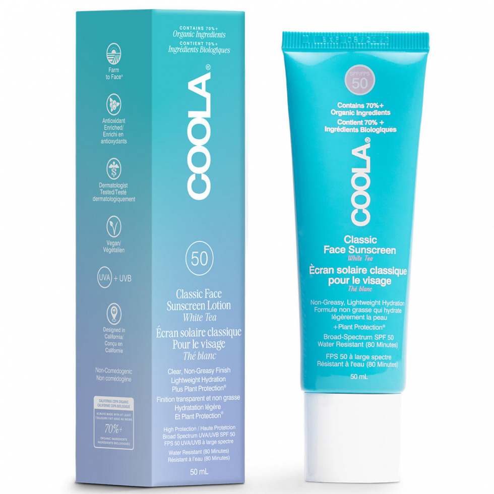 Coola Classic SPF 50 Face Lotion White Tea 50 ml - 1