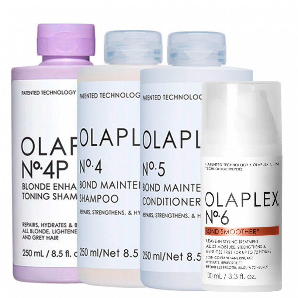 Olaplex Blond Profi Care Set No. 4P + No. 4 + No. 5 + No. 6  - 1