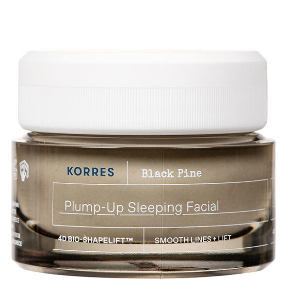KORRES Black Pine 4D BioShapeLift™ Plump-Up Sleeping Facial 40 ml - 1