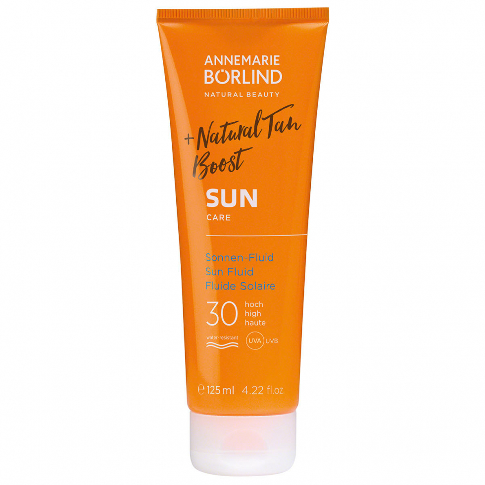ANNEMARIE BÖRLIND SUN Natural Tan Boost Sonnen-Fluid SPF 30 125 ml - 1