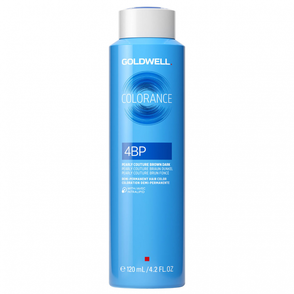 Goldwell Colorance Demi-Permanent Hair Color 4BP Couture Braun Dunkel 120 ml - 1