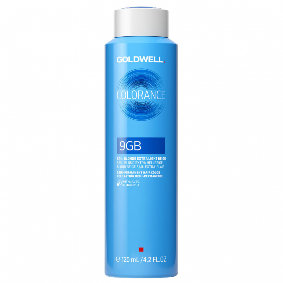 Goldwell Colorance Demi-Permanent Hair Color 9GB Sahara Blonde Beige Extra Claro 120 ml - 1