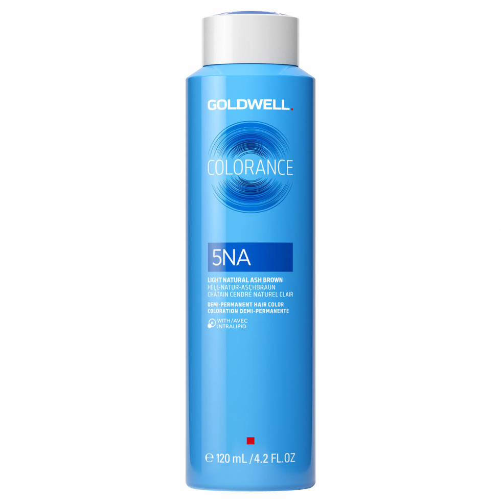 Goldwell Colorance Demi-Permanent Hair Color 5NA Hell-Natur-Aschbraun 120 ml - 1