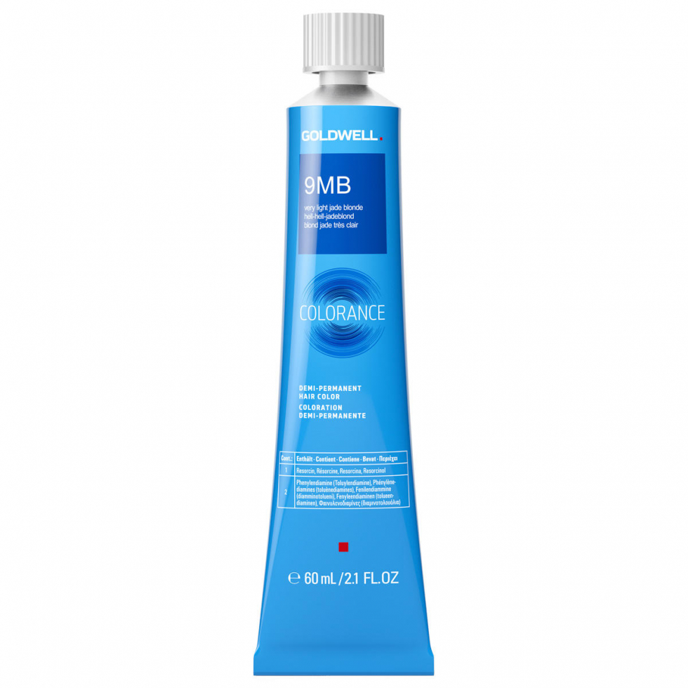 Goldwell Colorance Demi-Permanent Hair Color 9MB Hell-Hell-Jadebraun 60 ml - 1