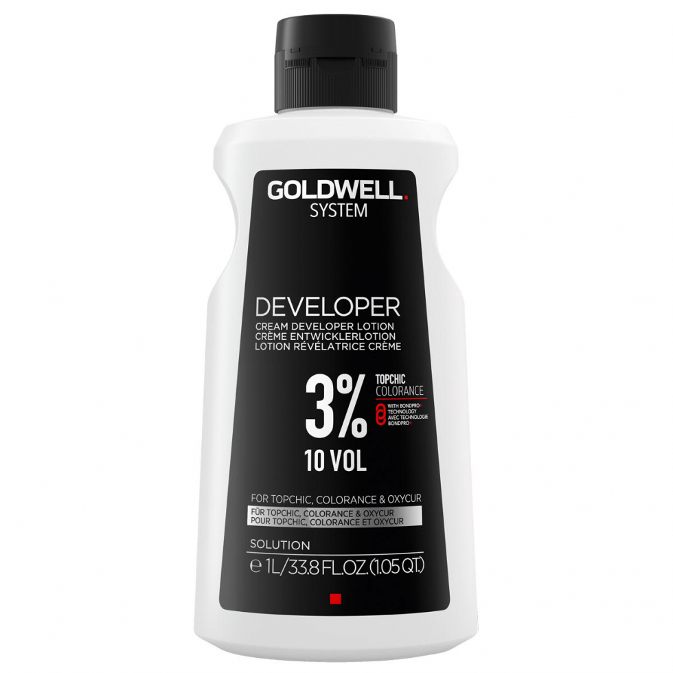 Goldwell System Developer 3 % - 10 Vol. 1 Liter - 1