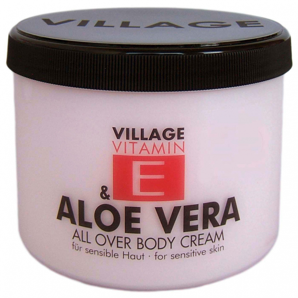 Village Vitamin E Bodycream Aloe Vera 500 ml - 1