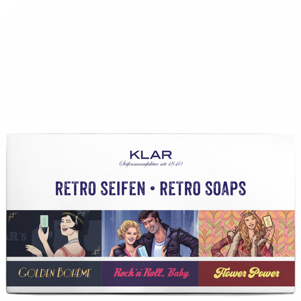 KLAR Set de jabón retro   - 1