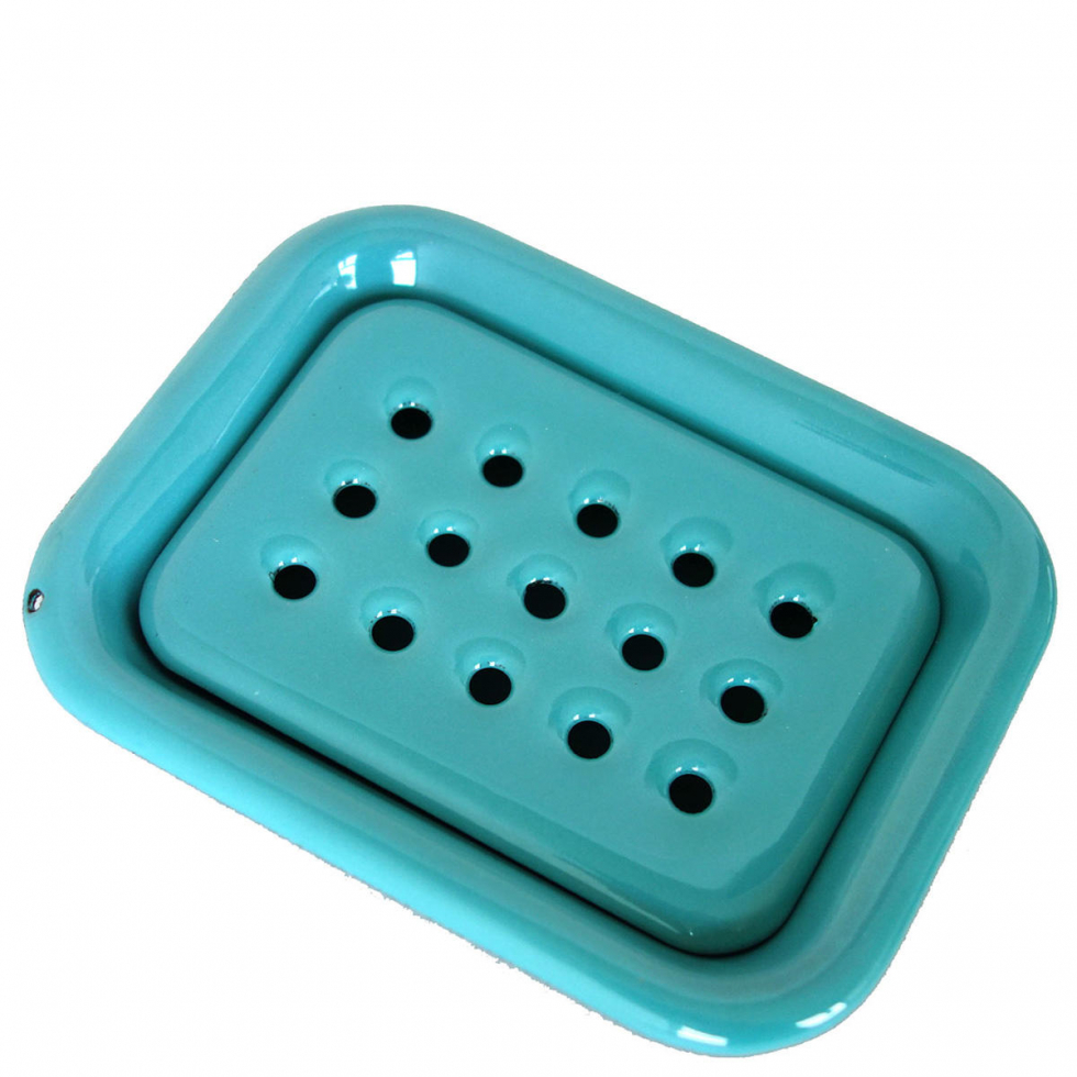 KLAR Soap dish turquoise turquoise 1 piece - 1