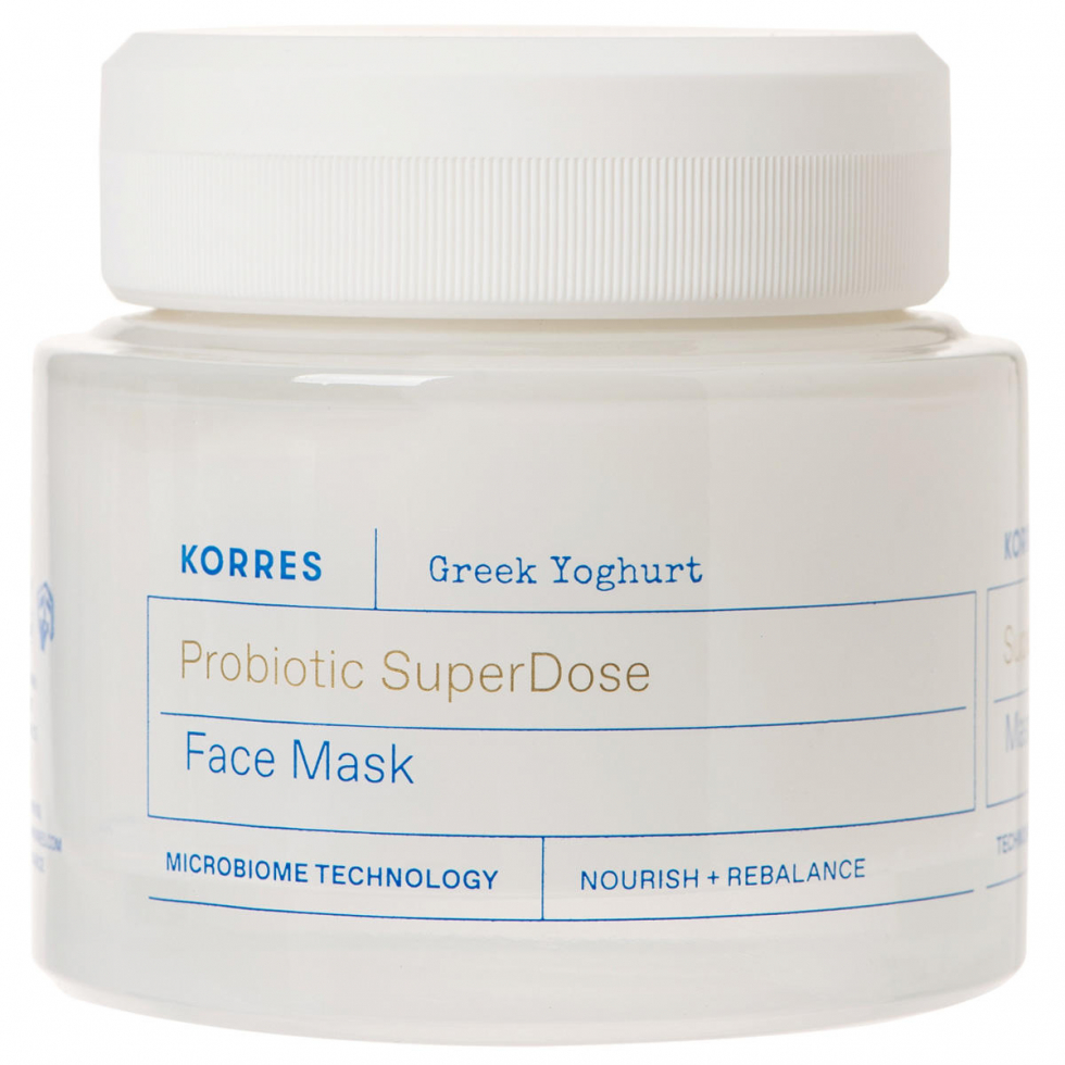 KORRES Greek Yoghurt Probiotic SuperDose Face Mask 100 ml - 1