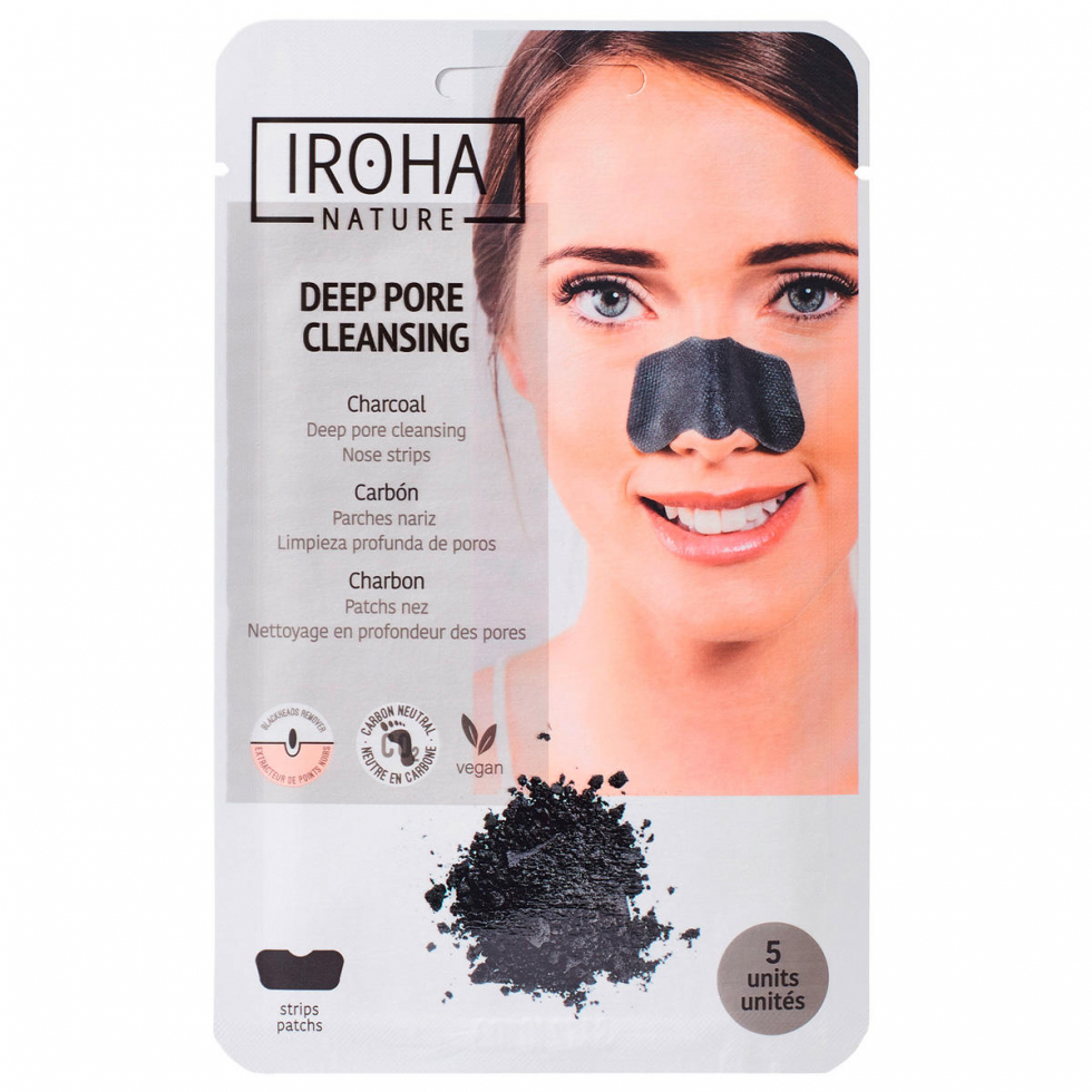 IROHA nature Deep Pore Cleansing Nose Strips Pro Packung 5 Stück - 1