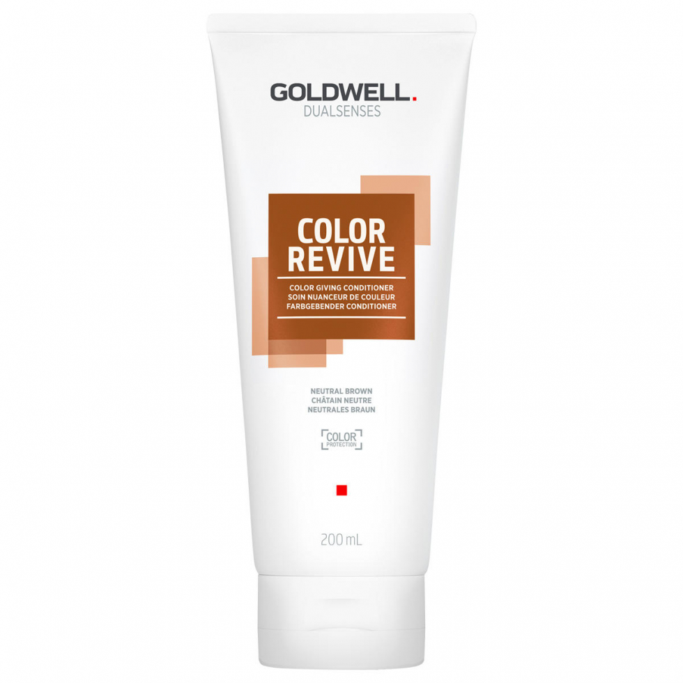 Goldwell Dualsenses Color Revive Farbgebender Conditioner Neutrales Braun 200 ml - 1
