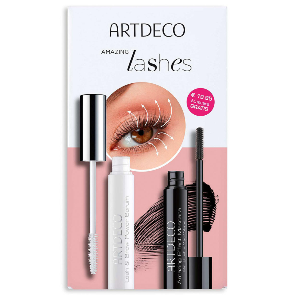 ARTDECO ARTDECO Amazing Lash- & Brow Power Serum and Amazing Effect Mascara Set  - 1