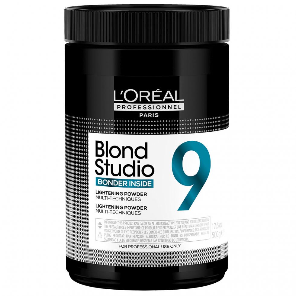 L'Oréal Professionnel Paris BLOND STUDIO Poudre décolorante multi-technique 9 avec bonder intégré 500 g - 1