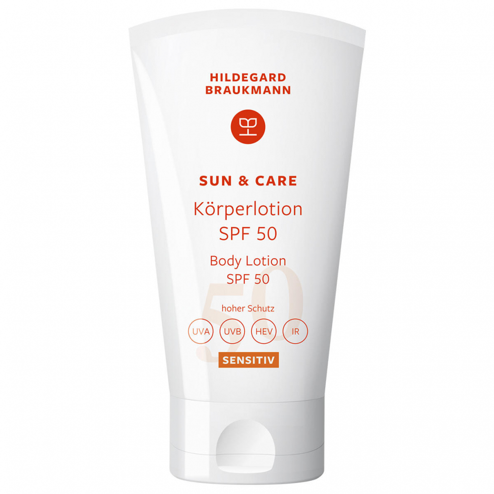 Hildegard Braukmann sun & care Lotion corporelle Sensitive SPF 50 150 ml - 1