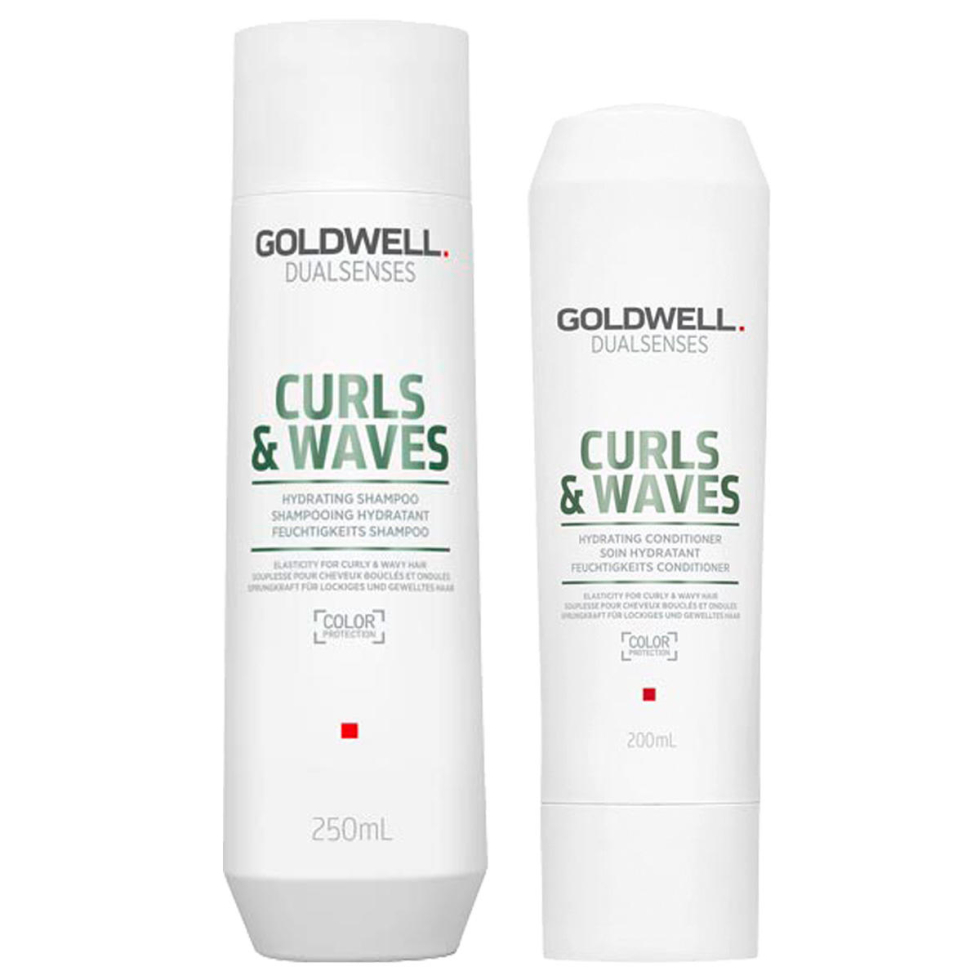 Goldwell Dualsenses Curls & Waves Set (Shampoo 250ml + Conditioner 200ml) 450 ml - 1