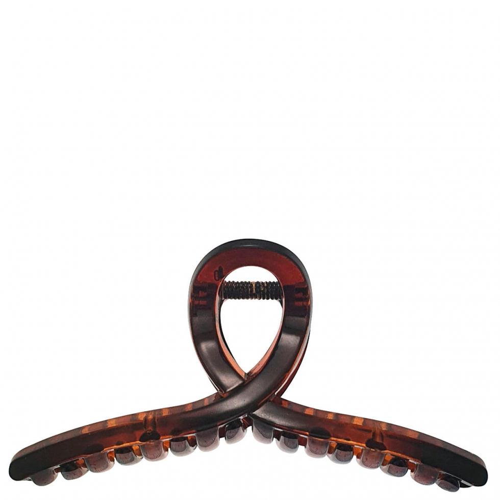 H+B Italia Haar Clip Lus Havana - 1