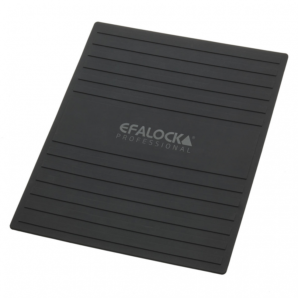 Efalock Piccolo heat protection mat black - 1