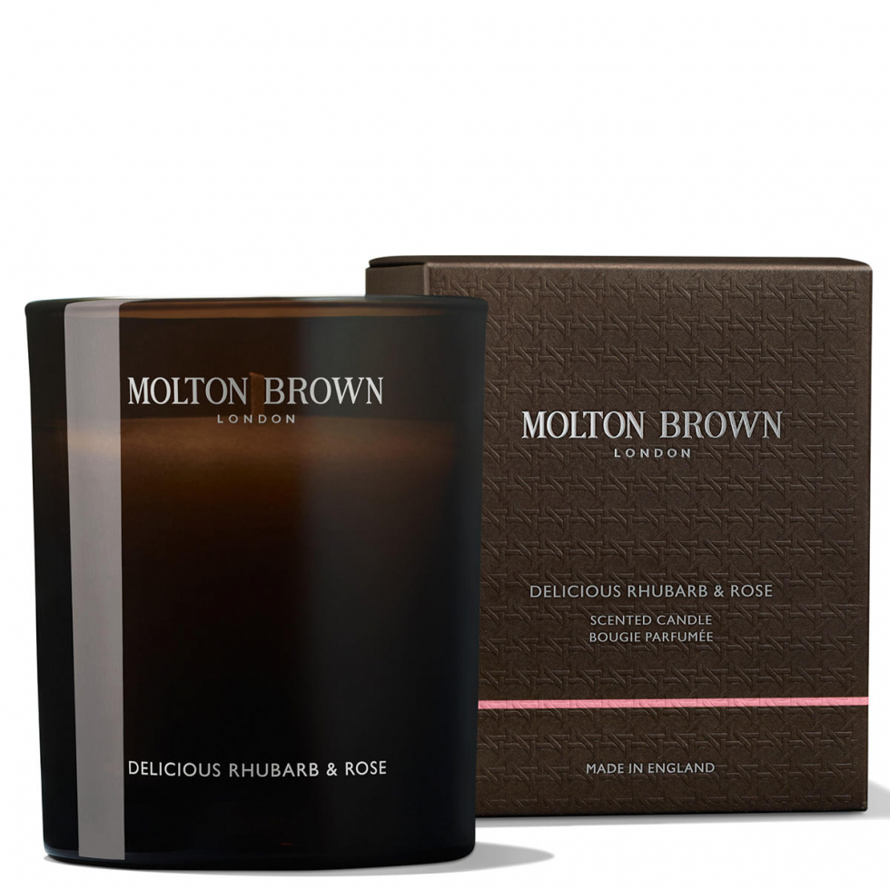 MOLTON BROWN Delicious Rhubarb & Rose Scented Candle 190 g - 1