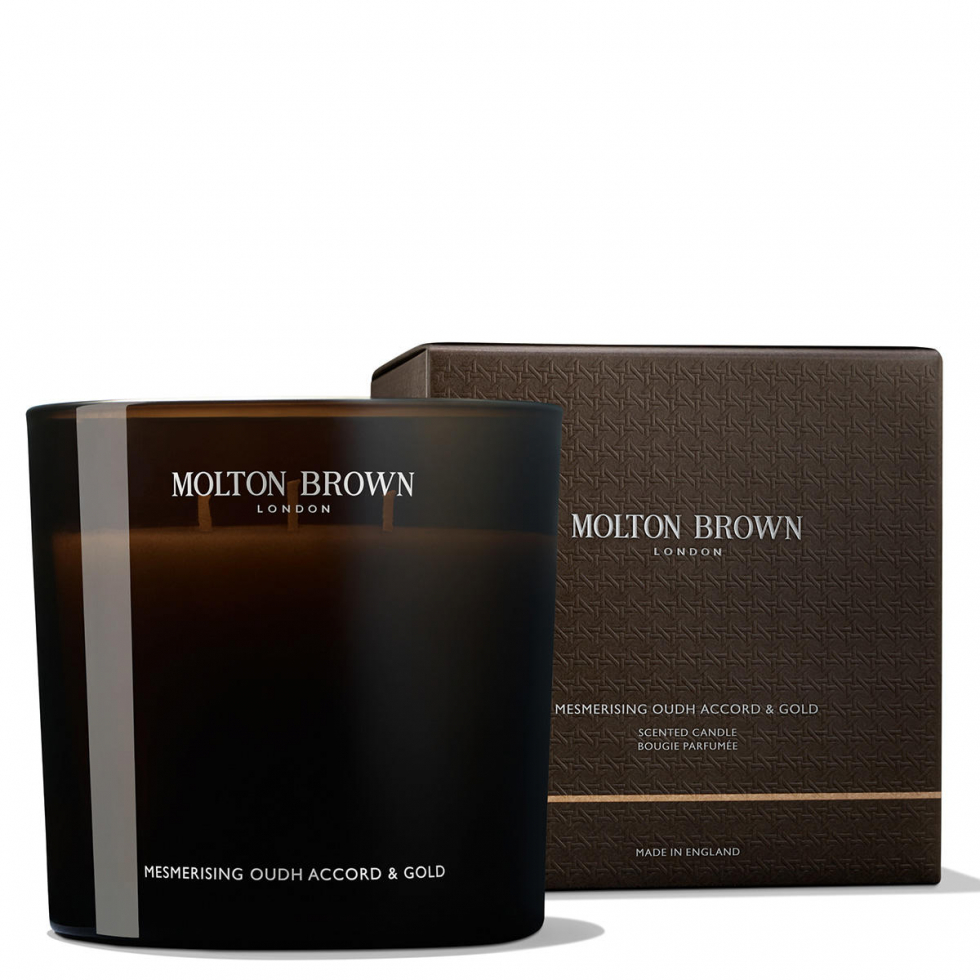 MOLTON BROWN Mesmerising Oudh Accord & Gold Scented Candle 600 g - 1
