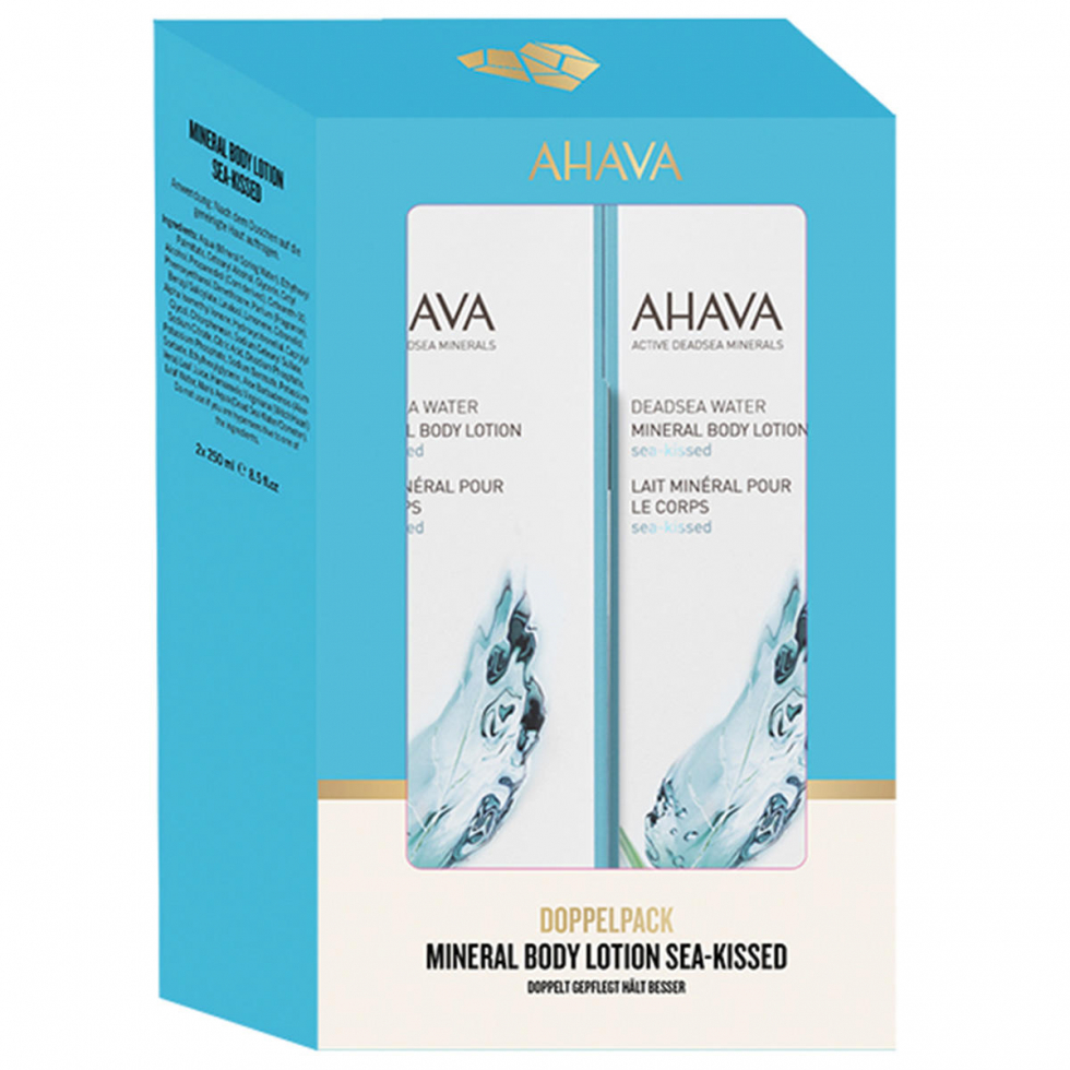 AHAVA MINERAL BODY LOTION SEA-KISSED 2 x 250 ml - 1