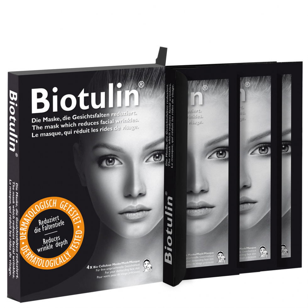 Biotulin Biologisch Cellulose Masker 4 x 8 ml - 1