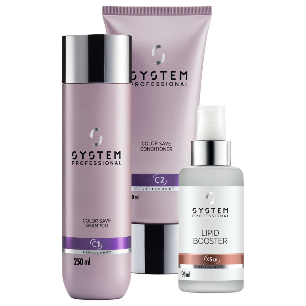 System Professional LipidCode Care Boost Set Glossy Cognac  - 1