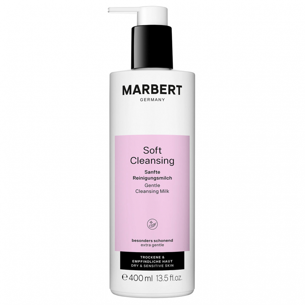Marbert Soft Cleansing Lait Nettoyant Doux 400 ml - 1