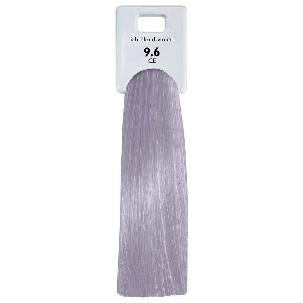 Alcina Color Gloss + Care Emulsion 9.6 Light Blond Violet 100 ml - 1