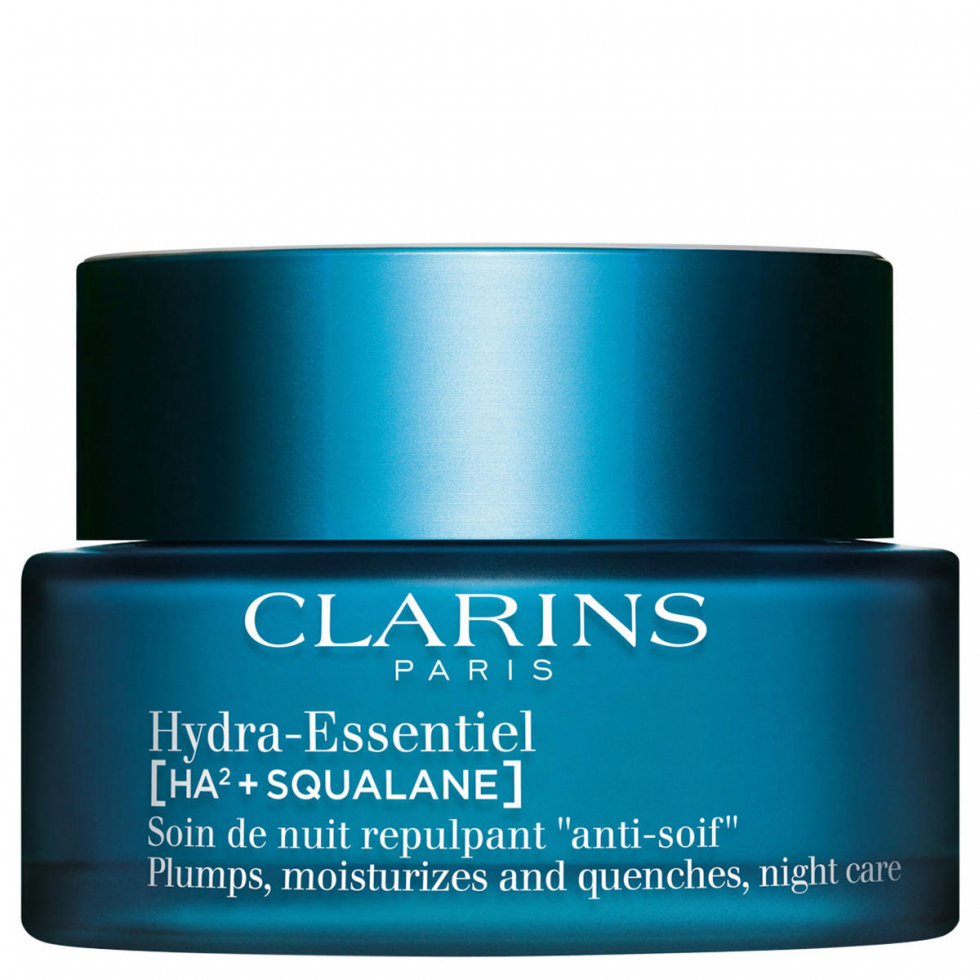 CLARINS Hydra-Essentiel Soin de nuit repulpant "anti-soif" - Toutes peaux 50 ml - 1