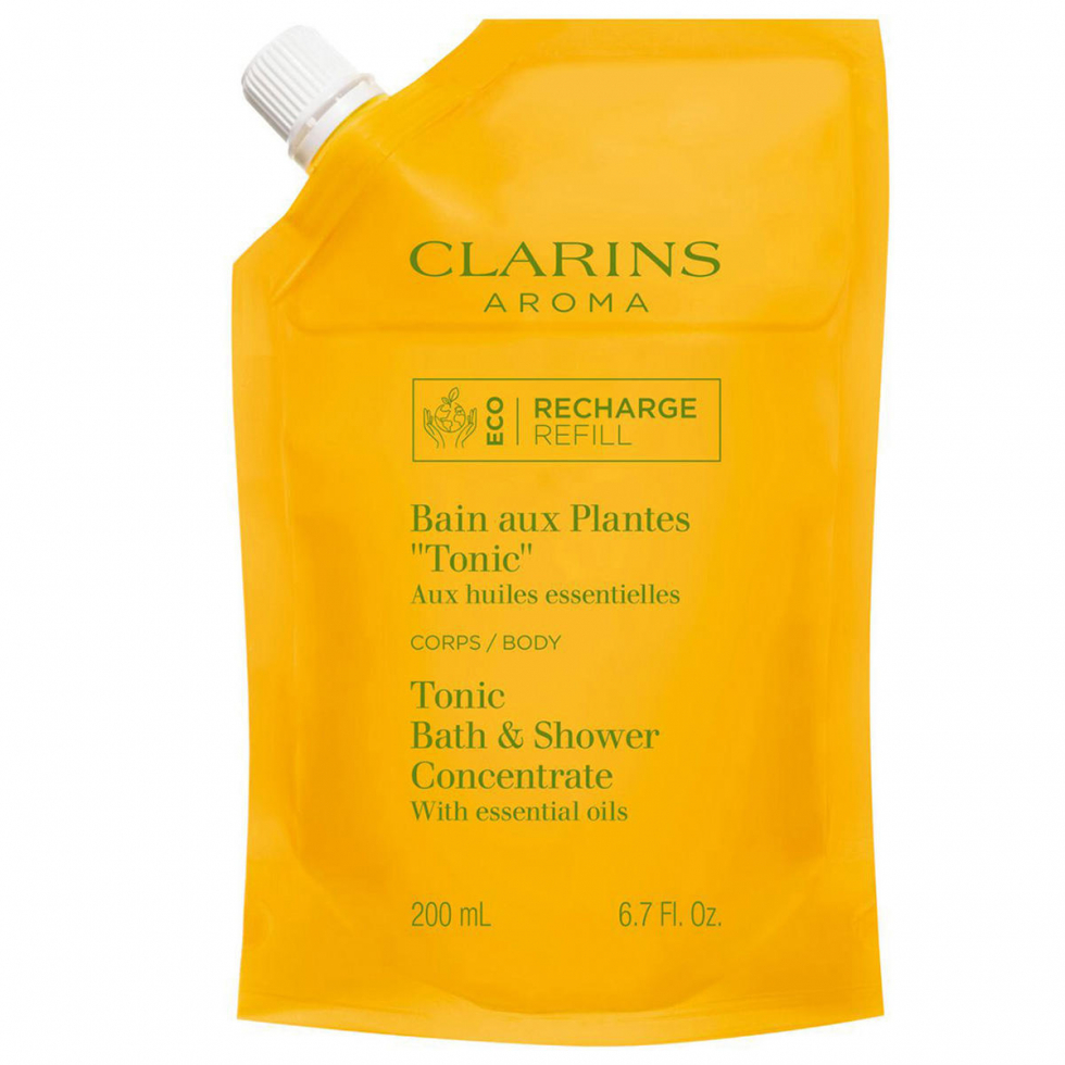 CLARINS Bain aux Plantes "Tonic" - Recharge 200 ml - 1