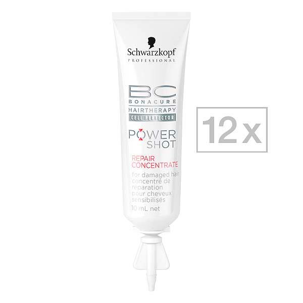 Schwarzkopf Professional BONACURE Expertise Power Shot Repair Concentrate Packung mit 12 x 10 ml - 1