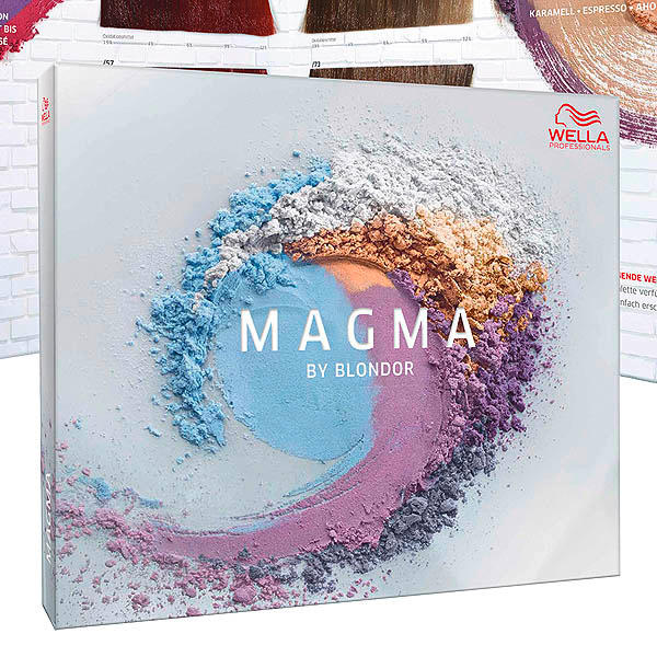 Wella Magma color chart  - 1