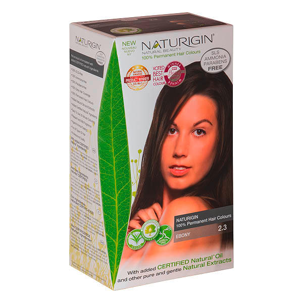 Naturigin Permanent Hair Color Cream Set 2.3 Ebony - 1