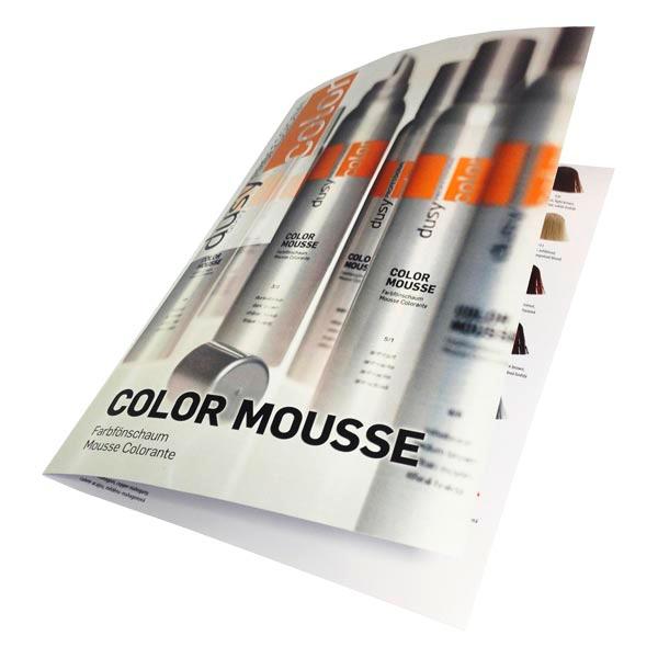 dusy professional Color Mousse kleurenkaart  - 1
