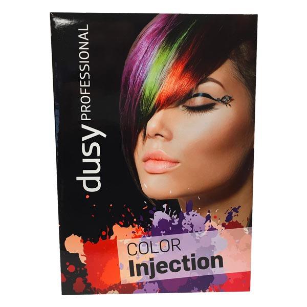 dusy professional Color Injection color chart printed  - 1