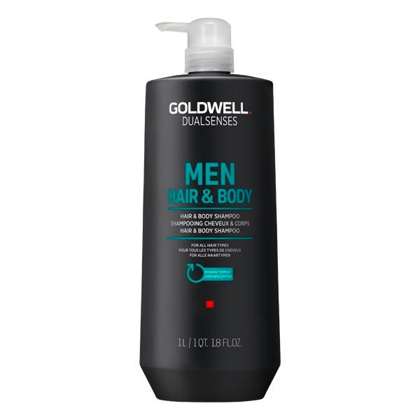 Goldwell Dualsenses MEN Hair & Body Shampoo 1 Liter - 1