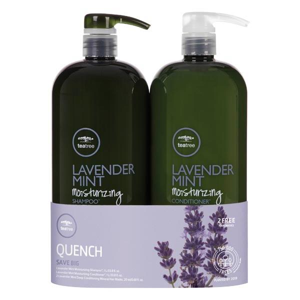 Paul Mitchell Tea Tree Lavender Mint Quench Save Big Duo  - 1