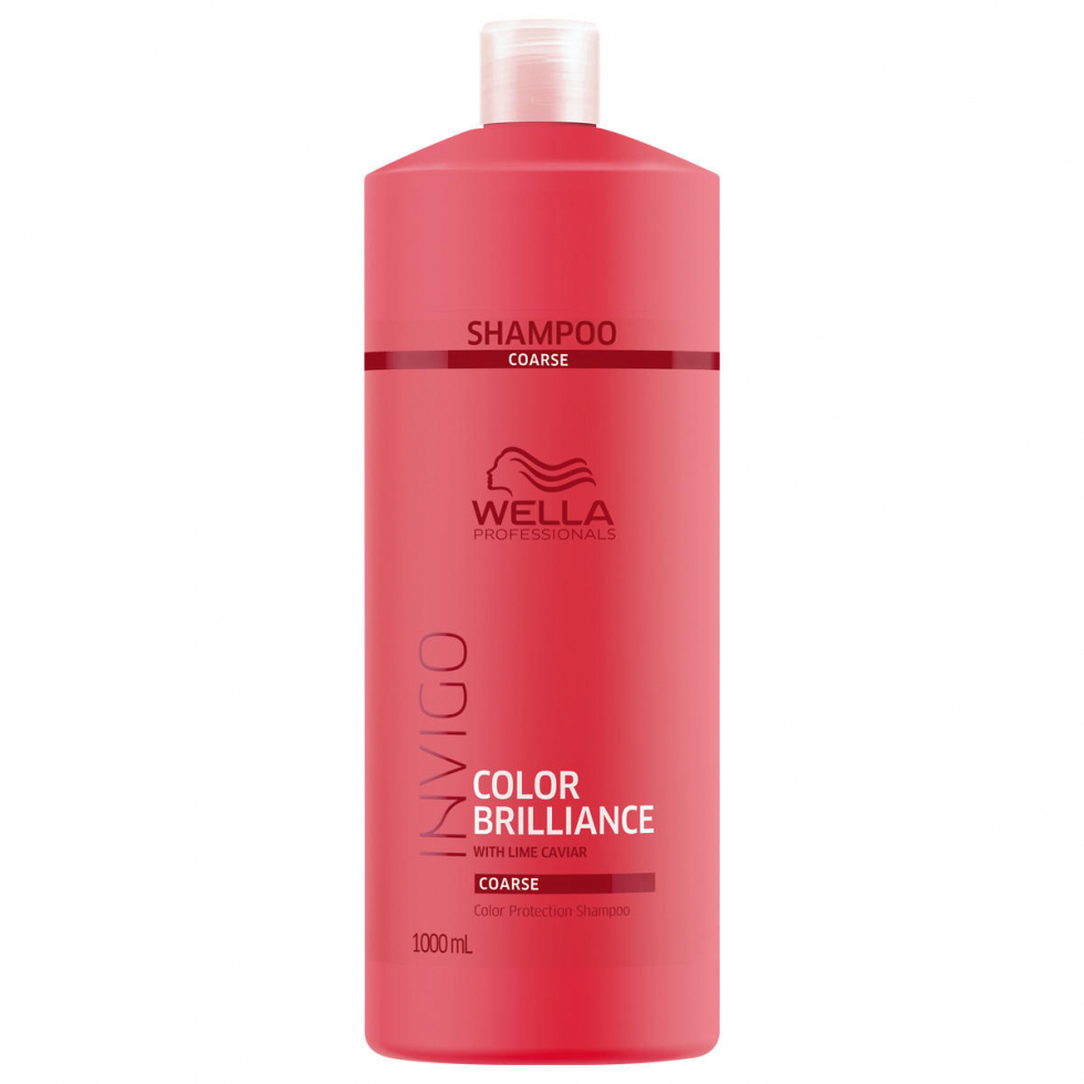 Wella Invigo Color Brilliance Color Protection Shampoo Coarse 1 Liter - 1