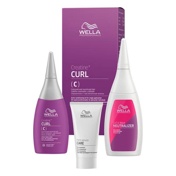 Wella Creatine+ Curl Hair Kit C/S - per capelli colorati e sensibili - 1