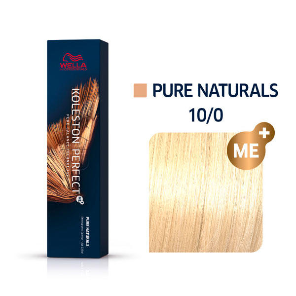 Wella Koleston Perfect ME+ Pure Naturals 10/0 Licht licht licht blond, 60 ml - 1