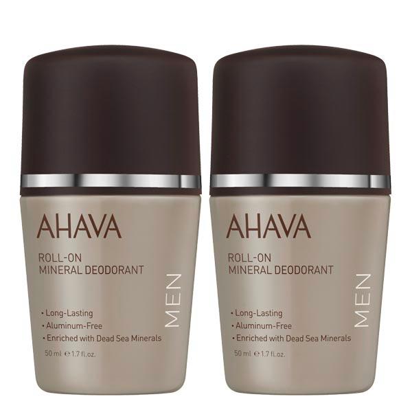 AHAVA Time To Energize MEN Deodorante Twin Pack Confezione con 2 x 50 ml - 1