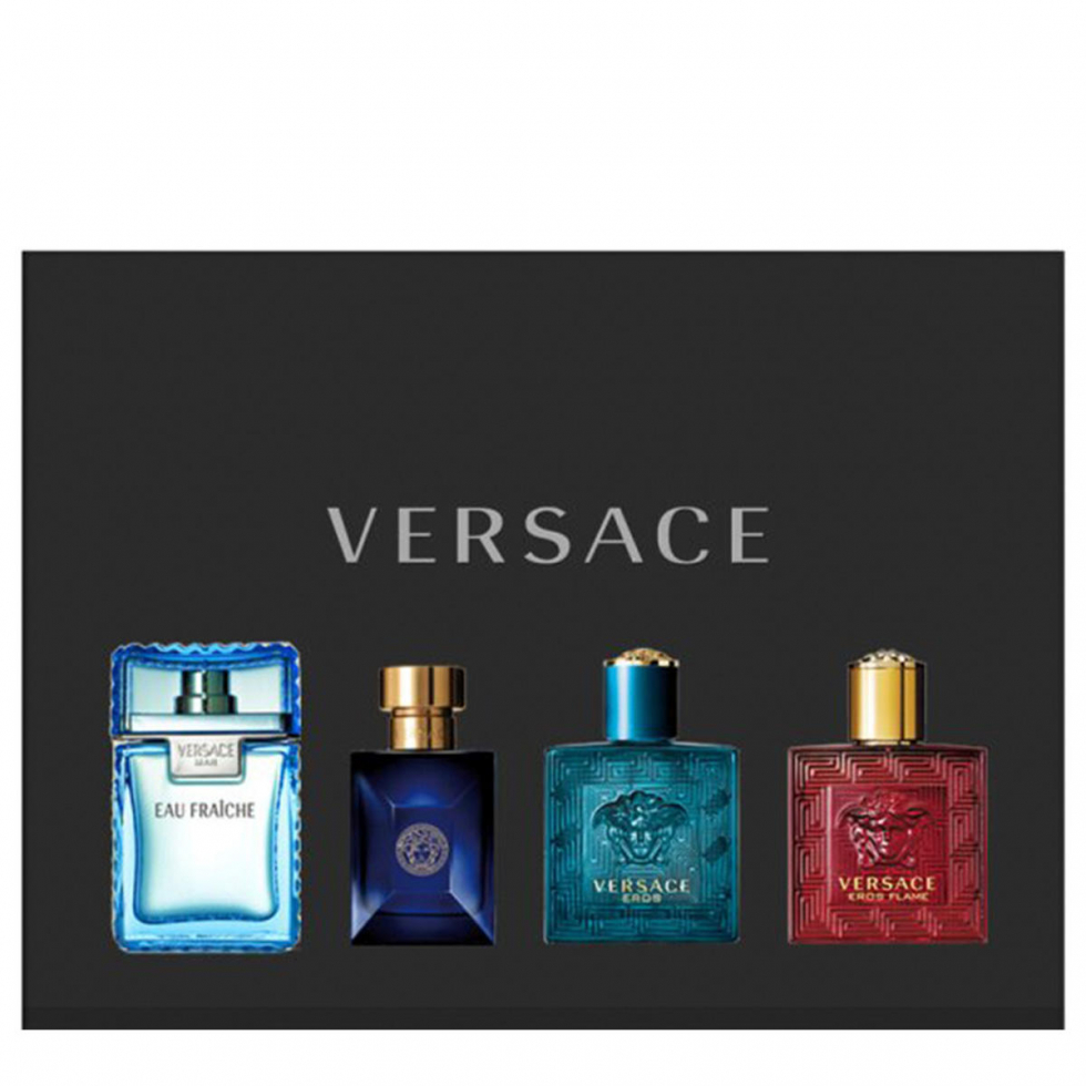 Versace Miniature Fragrance Set Uomo